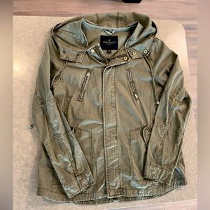 American Eagle Outfitters Army Green Jacket